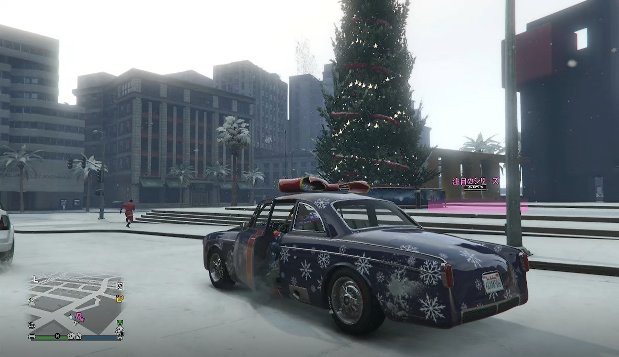 Gtaオンライン 21年クリスマス 限定車の入手方法について 黒猫のゲームチャンネル